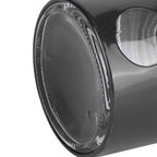Coffee Bean Container Iron Glass Mini Sealed Jar Kitchen Storage Tank for Beans TeaBlack