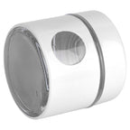 Coffee Bean Container Iron Glass Mini Sealed Jar Kitchen Storage Tank for Beans TeaWhite