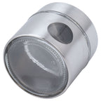 Coffee Bean Container Iron Glass Mini Sealed Jar Kitchen Storage Tank for Beans TeaSilver