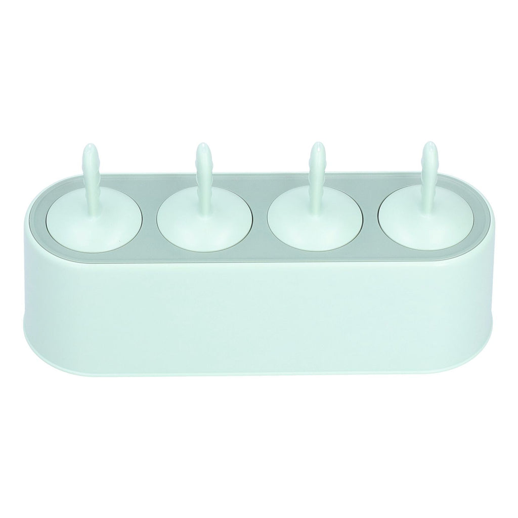 Ice Cream Mold Durable Reusable Food Grade Silicone Mould DIY Tools for Home KitchenGreen