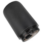 280ml Coffee Cup Household Portable Large Capacity Silicone Stainless Steel Vacuum Flask for Birthday GiftBlack