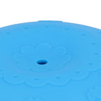 Silicone Lid Dustproof and Heat Resistant Hot and Cold Beverage Cup Cover for Kitchen HomeBlue