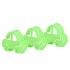 3Pcs Car Sandwich Cutter Food Grade Safe Convenient Easy Encourage Kids Cookie Mold