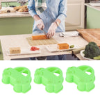 3Pcs Car Sandwich Cutter Food Grade Safe Convenient Easy Encourage Kids Cookie Mold