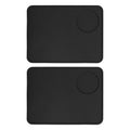 2 Pcs Coffee Tamper Mat Anti Slip Silicone Coffee Powder Tamping Pad for Home Kitchen Bar