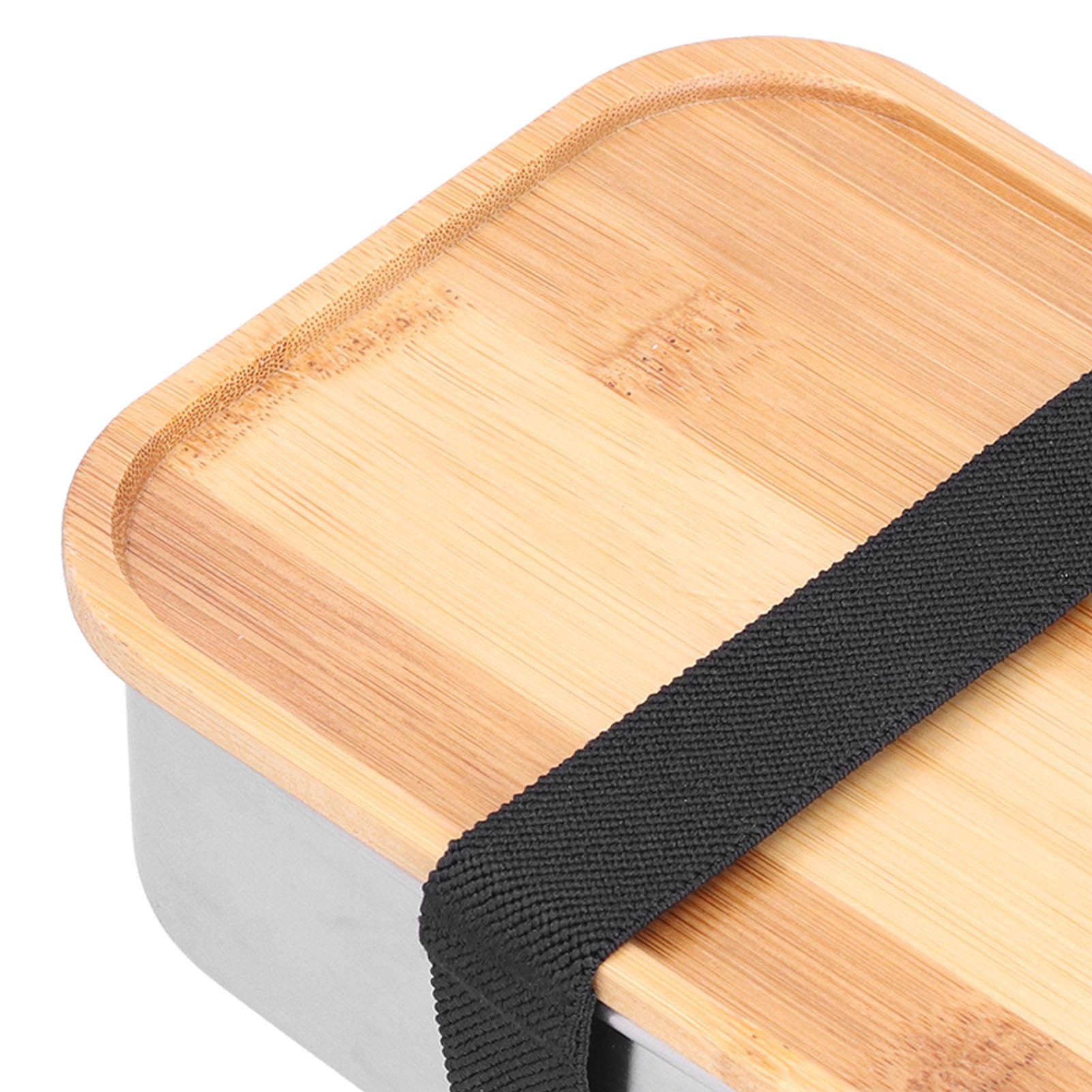 Bento Lunch Box 304 Stainless Steel Secure Bento Boxes with Lids for Students WorkersS