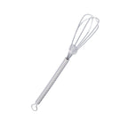 Hand Push Egg Whisk Stainless Steel Home Egg Beater for Beating Blending Whisking Beating Stirring