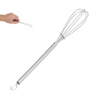 Hand Push Egg Whisk Stainless Steel Home Egg Beater for Beating Blending Whisking Beating Stirring