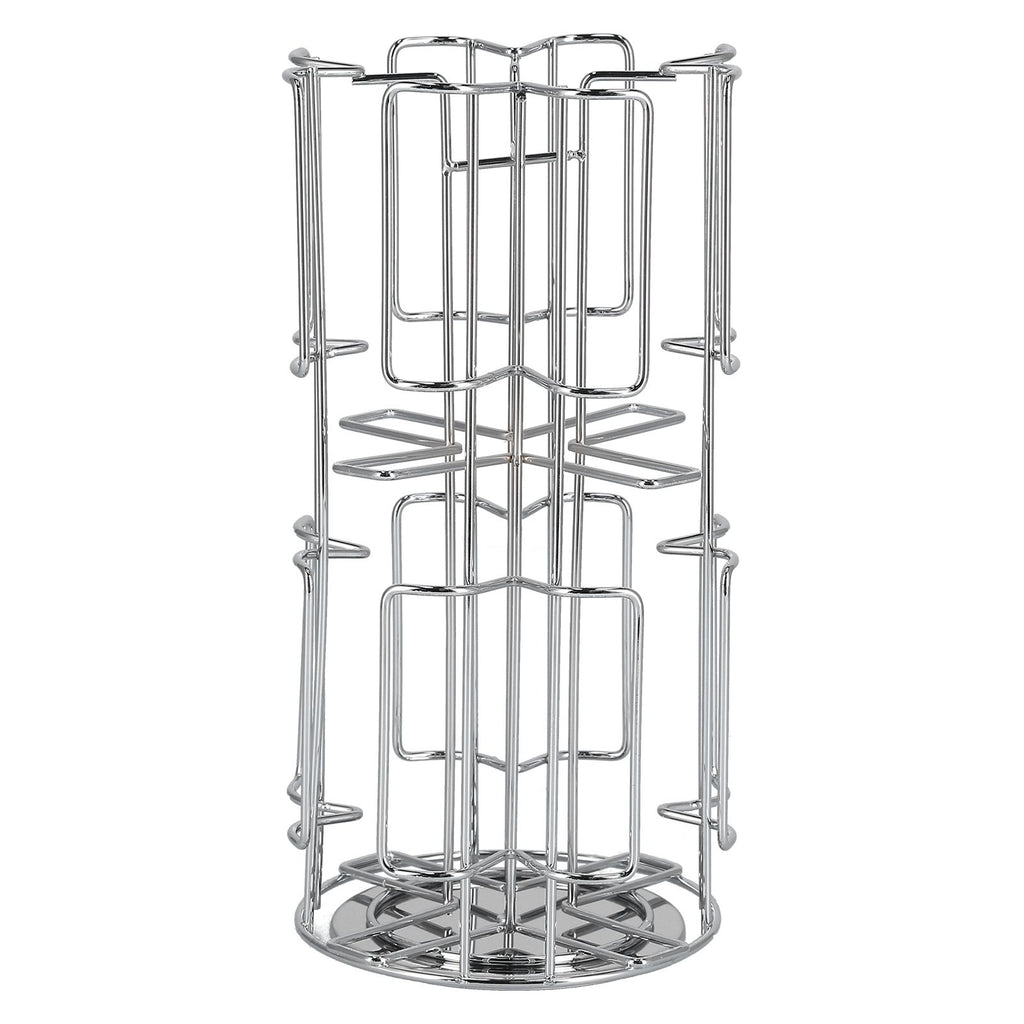 Household Coffee Capsule Holder Rotatable Storage Rack Shelf for 64Pcs Capsule Kitchen