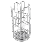 Household Coffee Capsule Holder Rotatable Storage Rack Shelf for 64Pcs Capsule Kitchen