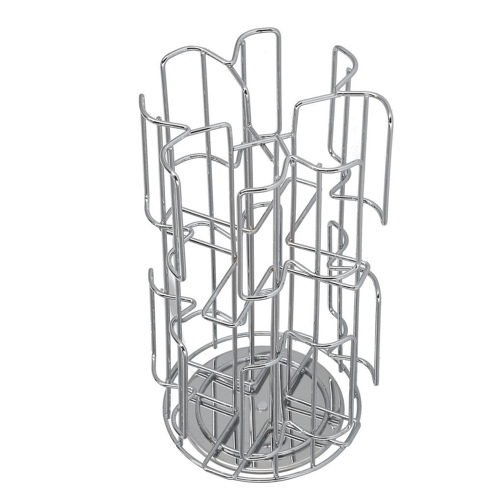 Household Coffee Capsule Holder Rotatable Storage Rack Shelf for 64Pcs Capsule Kitchen