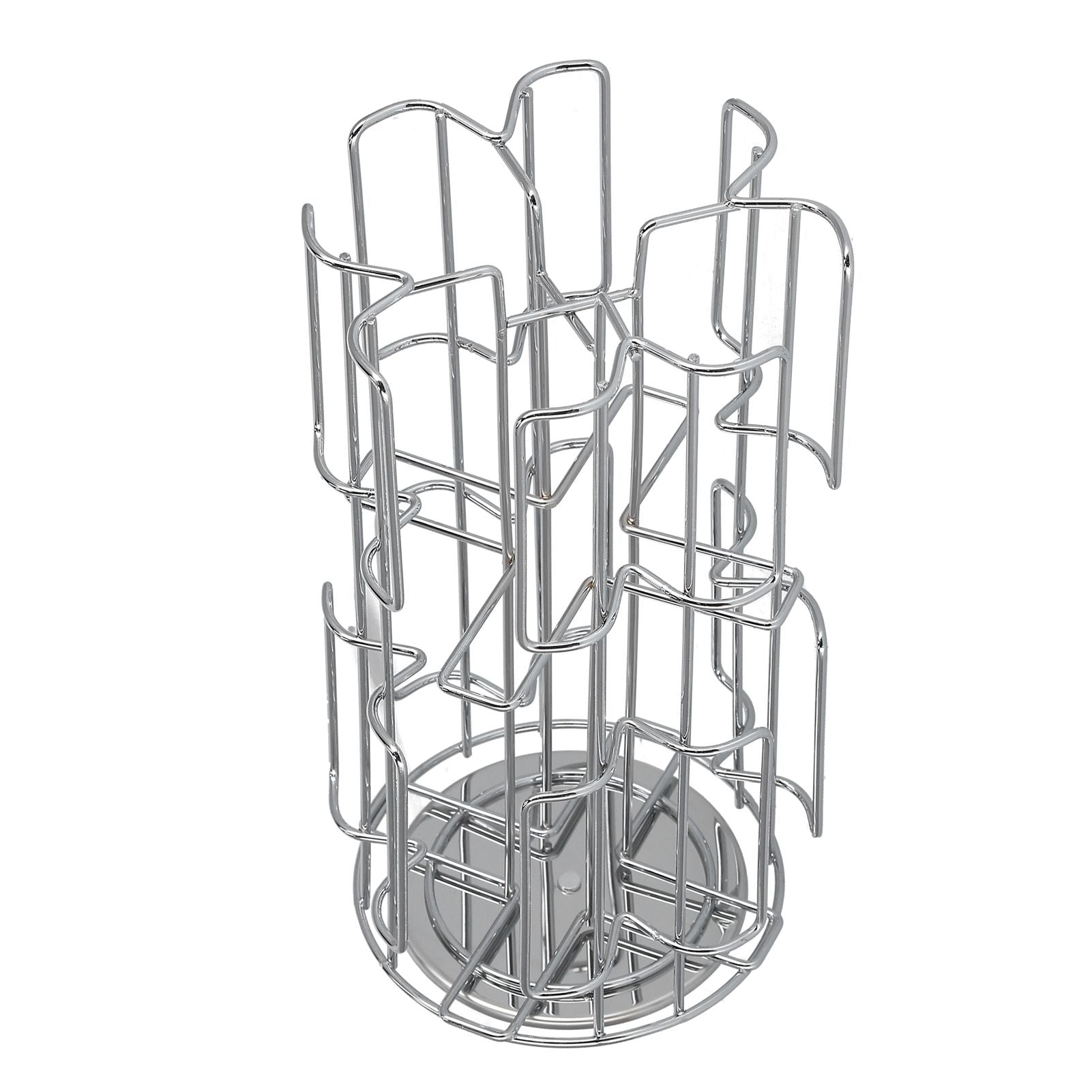 Household Coffee Capsule Holder Rotatable Storage Rack Shelf for 64Pcs Capsule Kitchen