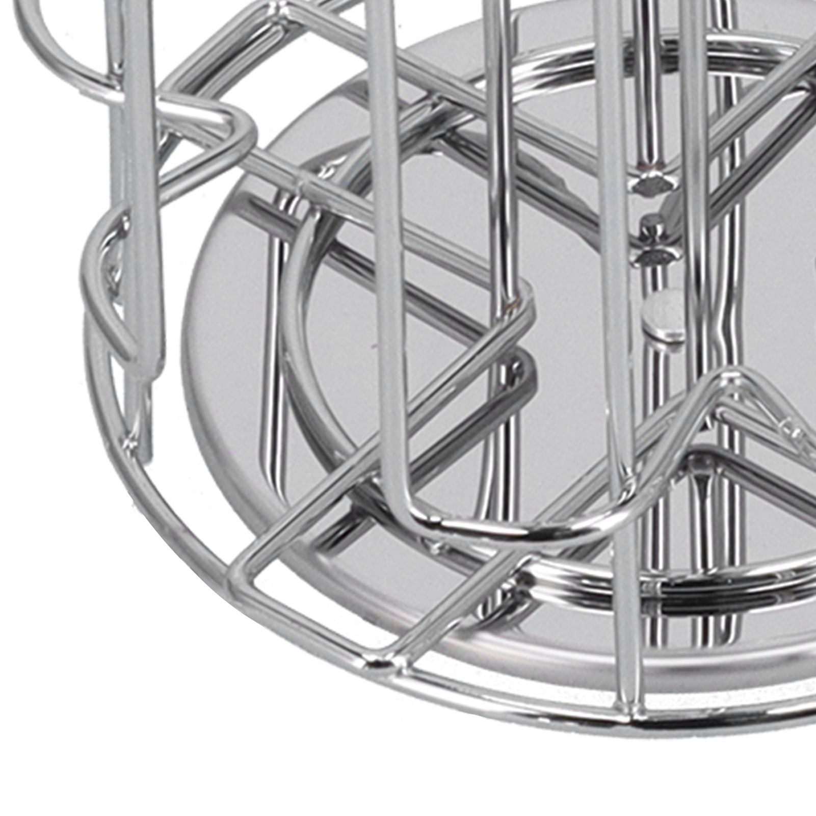 Household Coffee Capsule Holder Rotatable Storage Rack Shelf for 64Pcs Capsule Kitchen