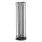 Coffee Capsule Rack 360° Rotatable Metal Coffee Capsules Holder Rack Simple Design Holds 40 Coffee Pods for Coffee Capsule Storage