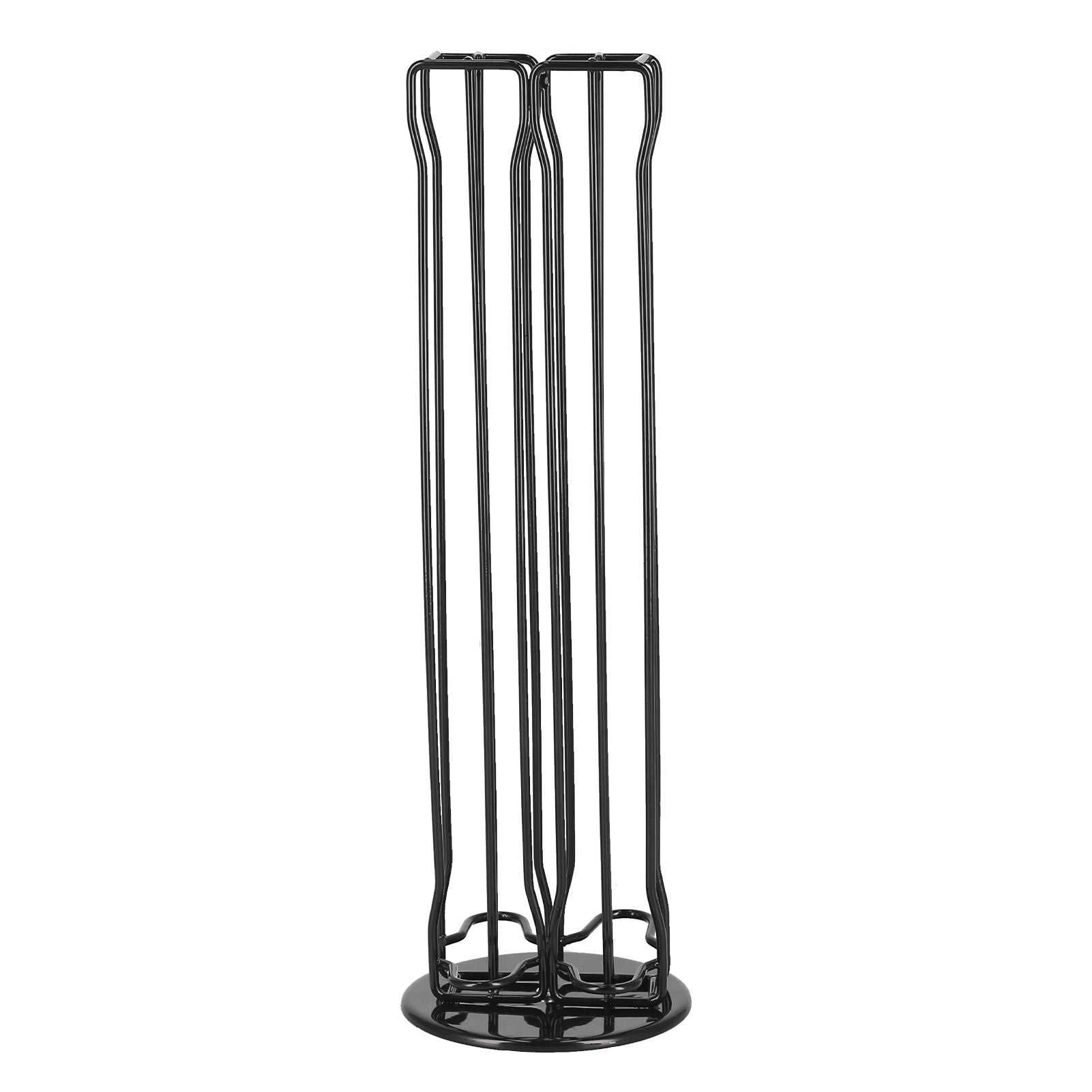 Coffee Capsule Rack 360° Rotatable Metal Coffee Capsules Holder Rack Simple Design Holds 40 Coffee Pods for Coffee Capsule Storage
