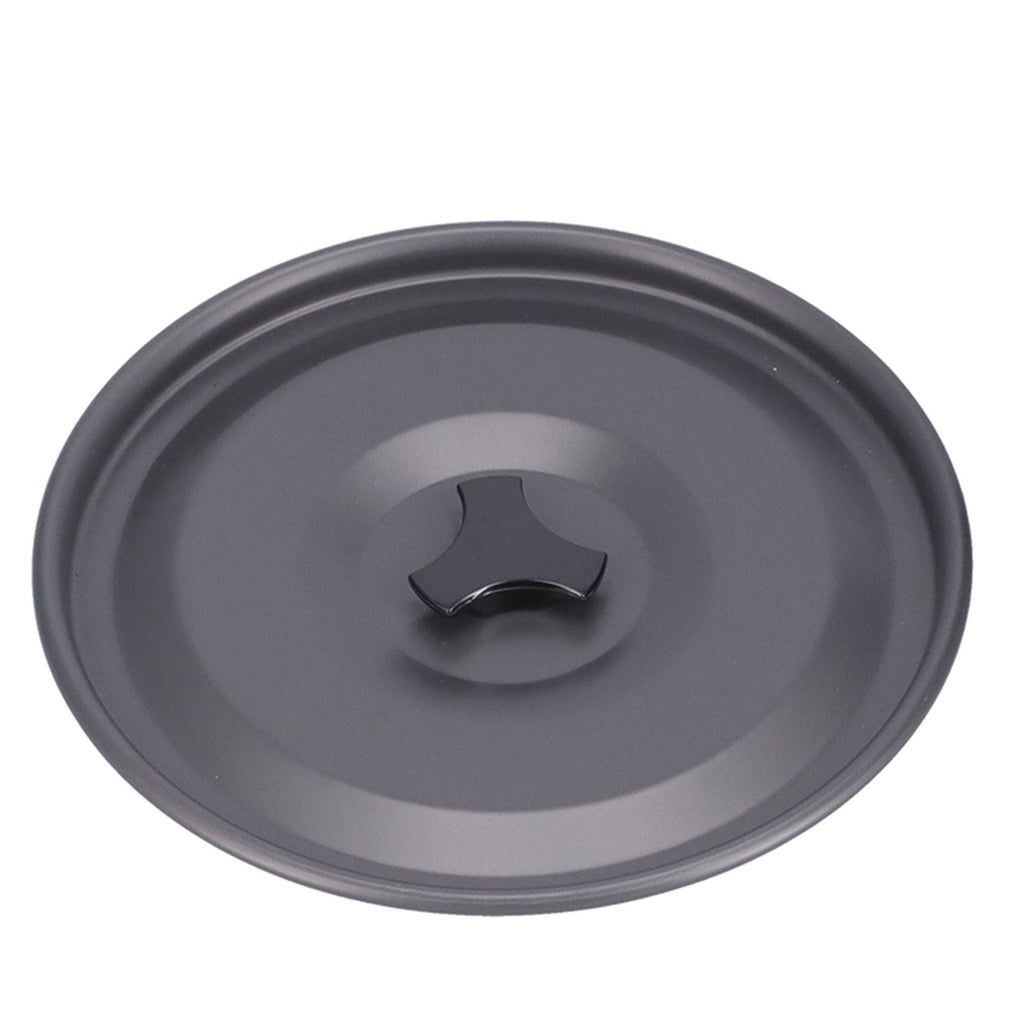 Outdoor Camping Pot Portable Aluminum Alloy Bonfire Hanging Pot with Lid Storage Bag for 6‑8 People