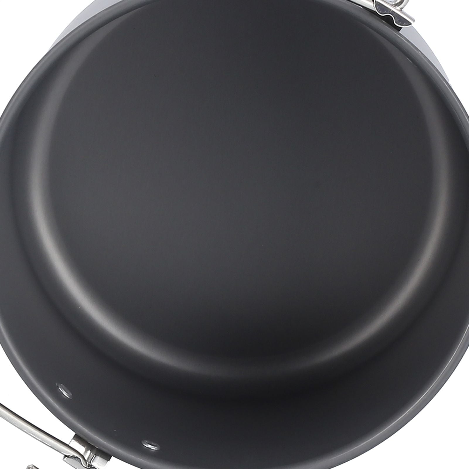 Outdoor Camping Pot Portable Aluminum Alloy Bonfire Hanging Pot with Lid Storage Bag for 6‑8 People