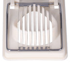 Egg Cutter Household Stainless Steel Wire Egg Cutter Safe Easy to Operate for Hard Boiled EggsWhite