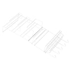 Refrigerator Storage Rack Iron Durable Side Wall Mounted Mini Fridge Organizer for Home Kitchen Restaurant