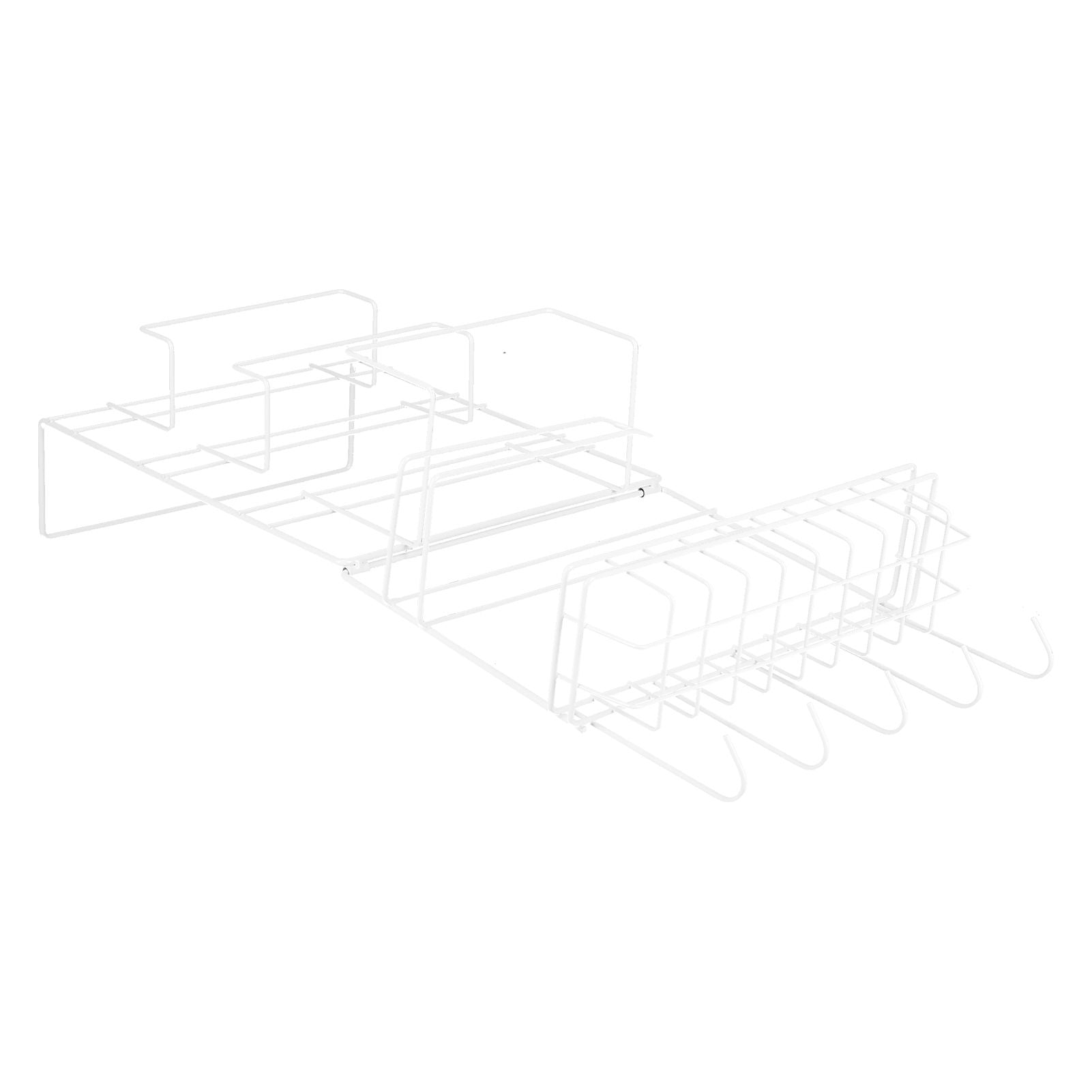 Refrigerator Storage Rack Iron Durable Side Wall Mounted Mini Fridge Organizer for Home Kitchen Restaurant
