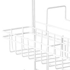Refrigerator Storage Rack Iron Durable Side Wall Mounted Mini Fridge Organizer for Home Kitchen Restaurant