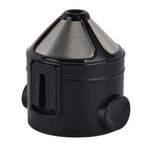 Pour Over Coffee Maker Portable Reusable Stainless Steel Coffee Filter with Double Mesh Liner