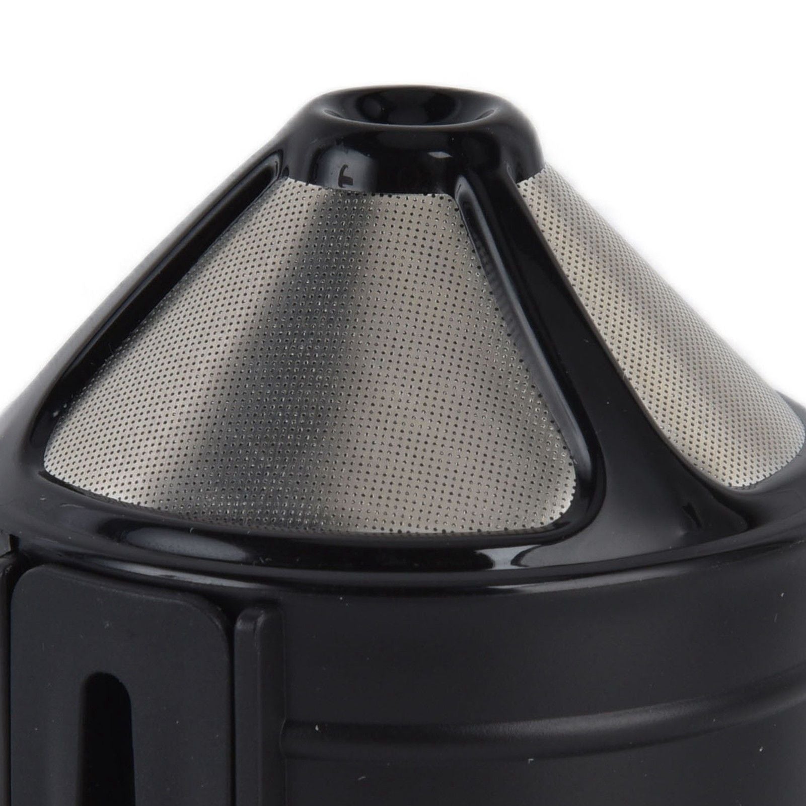 Pour Over Coffee Maker Portable Reusable Stainless Steel Coffee Filter with Double Mesh Liner