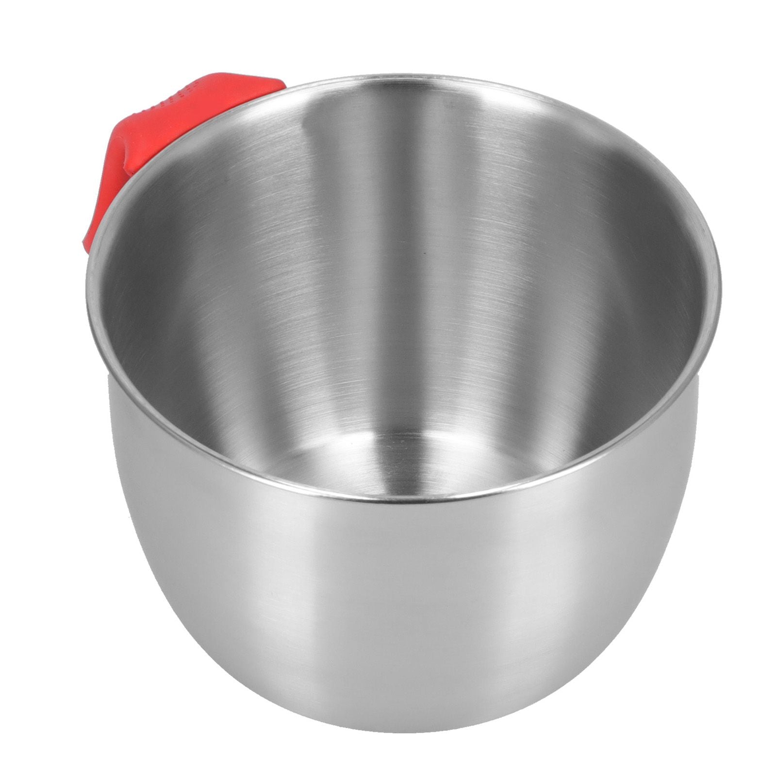 Stainless Steel Mixing Bowl with Handle Non Slip Deepen Splashproof Egg Whisking Bowl for Salad Serving2800ML