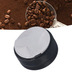 Black Coffee Tamper Stainless Steel Dual Head Coffee Distributor for Home Coffee Shop58MM