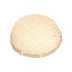 Fruit Basket Hand Woven Bamboo Mini Multifunctional Sturdy Serving Basket Tray for Living Room Kitchen 13x4cm