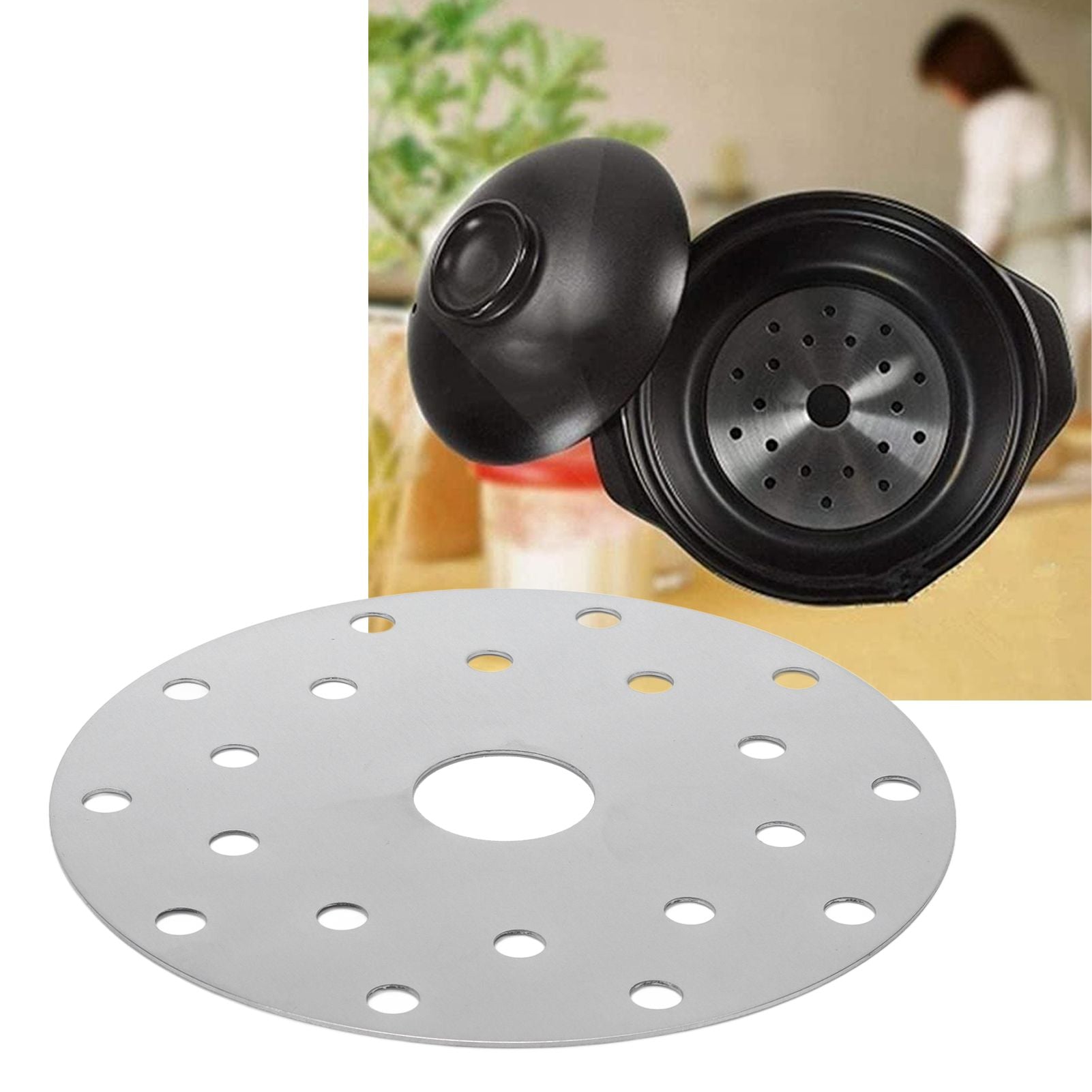Heat Diffuser Stainless Steel Induction Cooktop Converter Disk for Gas Stove Glass Cooktop Magnetic Cookware16.5CM/6.50IN Diameter