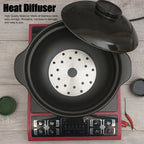 Heat Diffuser Stainless Steel Induction Cooktop Converter Disk for Gas Stove Glass Cooktop Magnetic Cookware16.5CM/6.50IN Diameter
