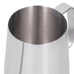 Hand Drip Coffee Pot Stainless Steel Coffee Pouring Kettle Pour Over Gooseneck Tea Pot with LidSilver 350ml
