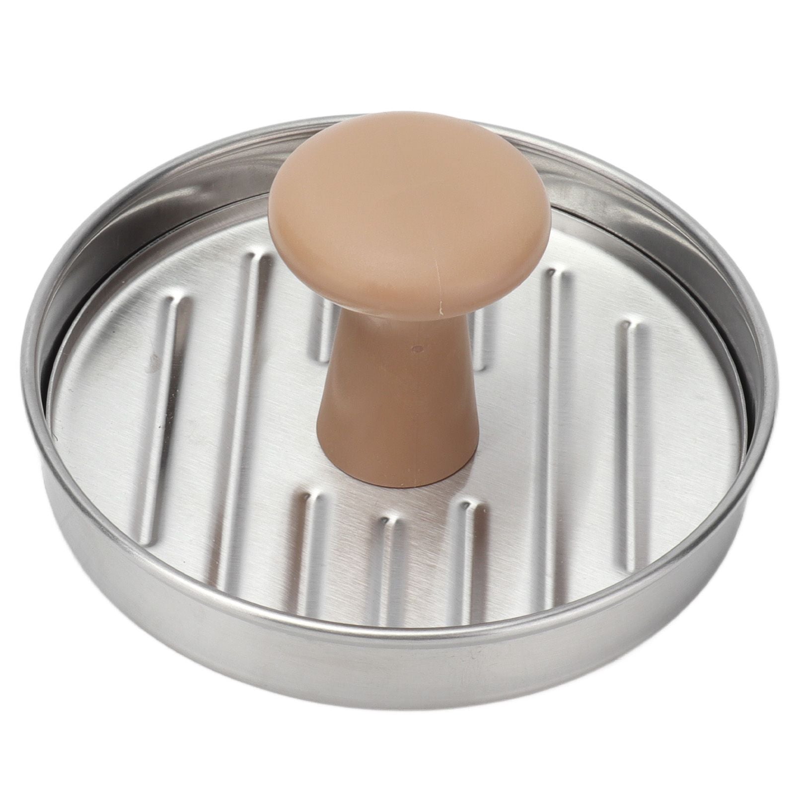 Hamburger Meat Press Stainless Steel Burger Making Tool with Plastic Handle Patty Maker Mold