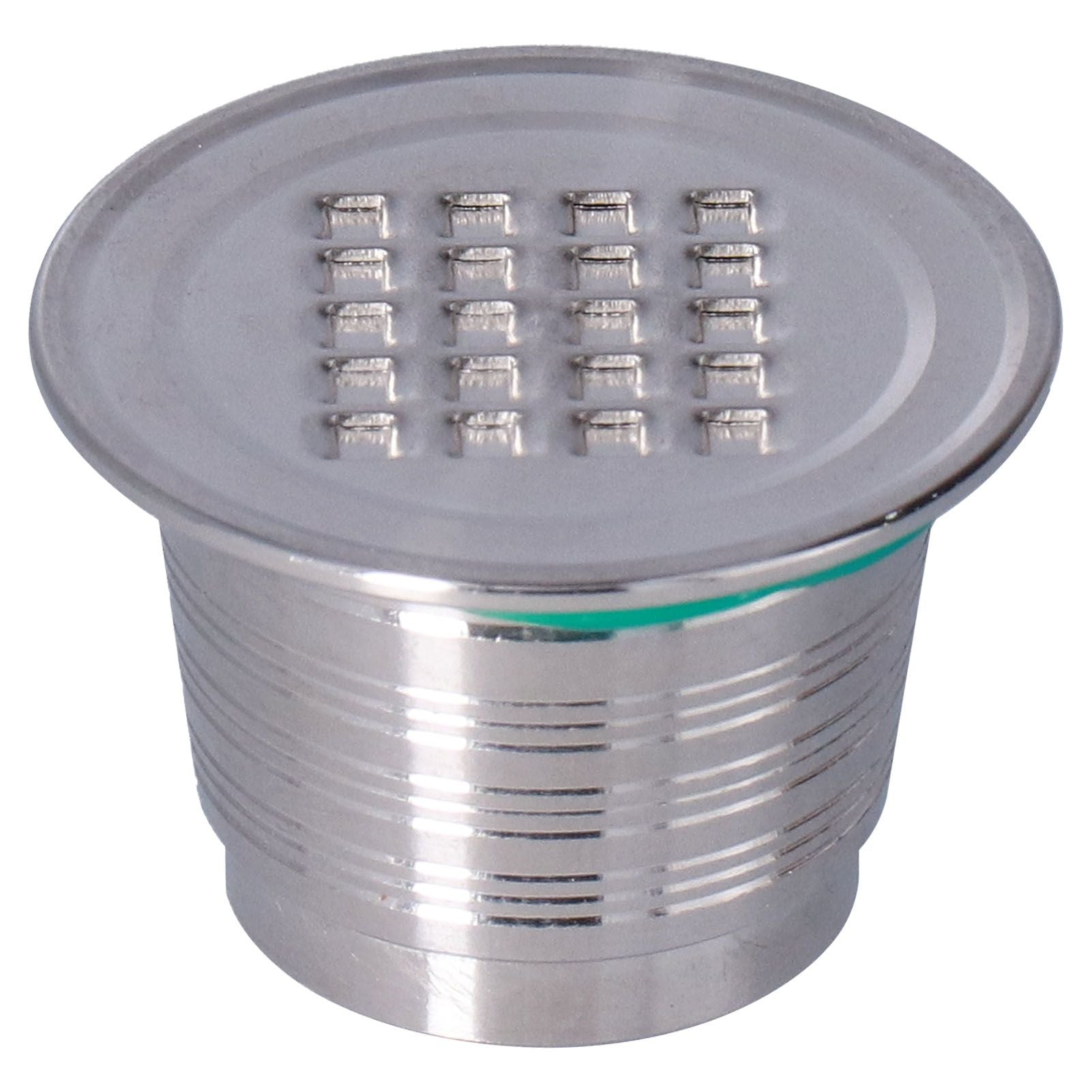 50mL Coffee Capsule Filter Stainless Steel Reusable Coffee Capsule Cup Coffee Machine Accessories for NespressoSquare Hole