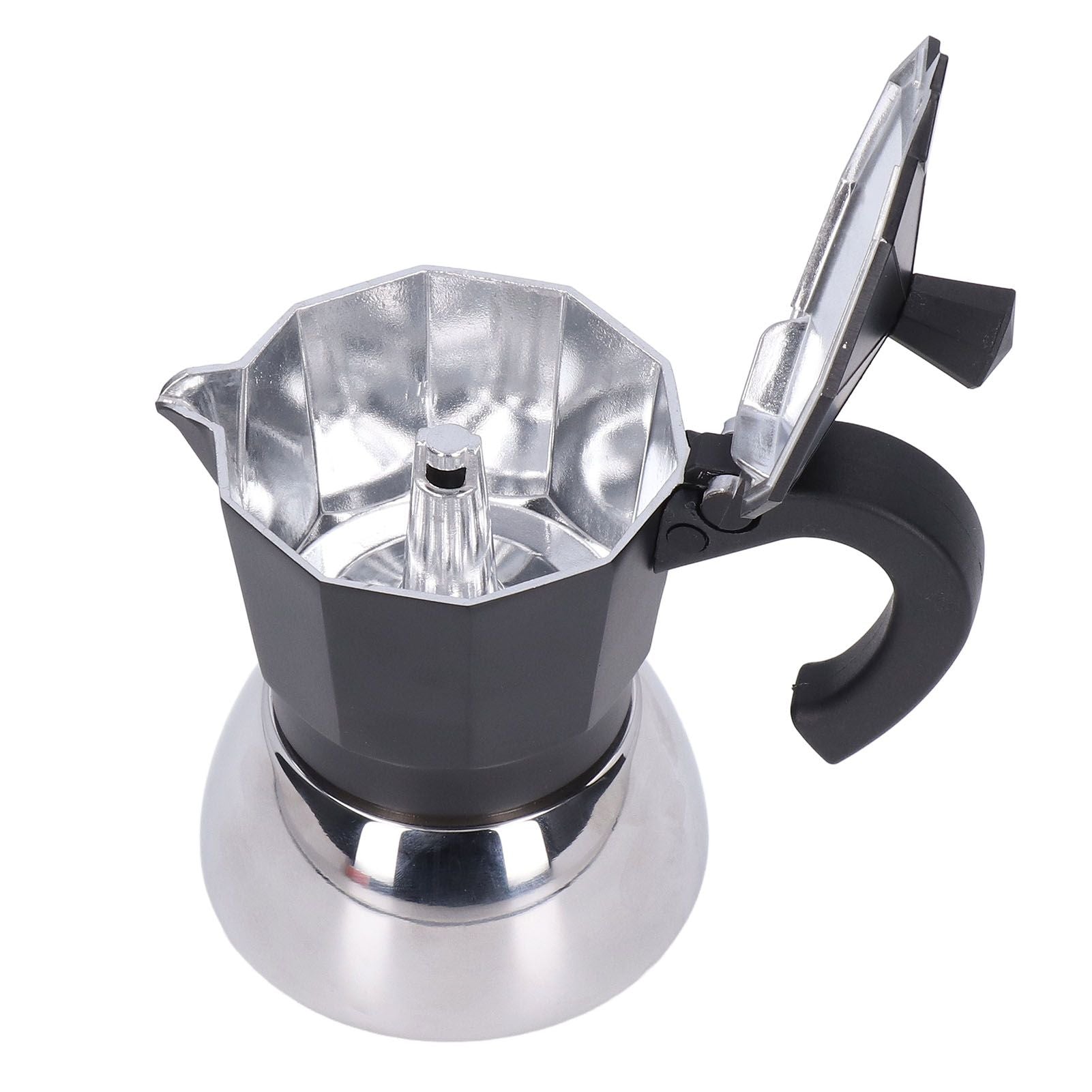 Coffee Pot Easy Clean Operation Widely Used Aluminum Stainless Steel Compact Size Coffee Maker200ml