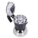 Coffee Pot Easy Clean Operation Widely Used Aluminum Stainless Steel Compact Size Coffee Maker300ml