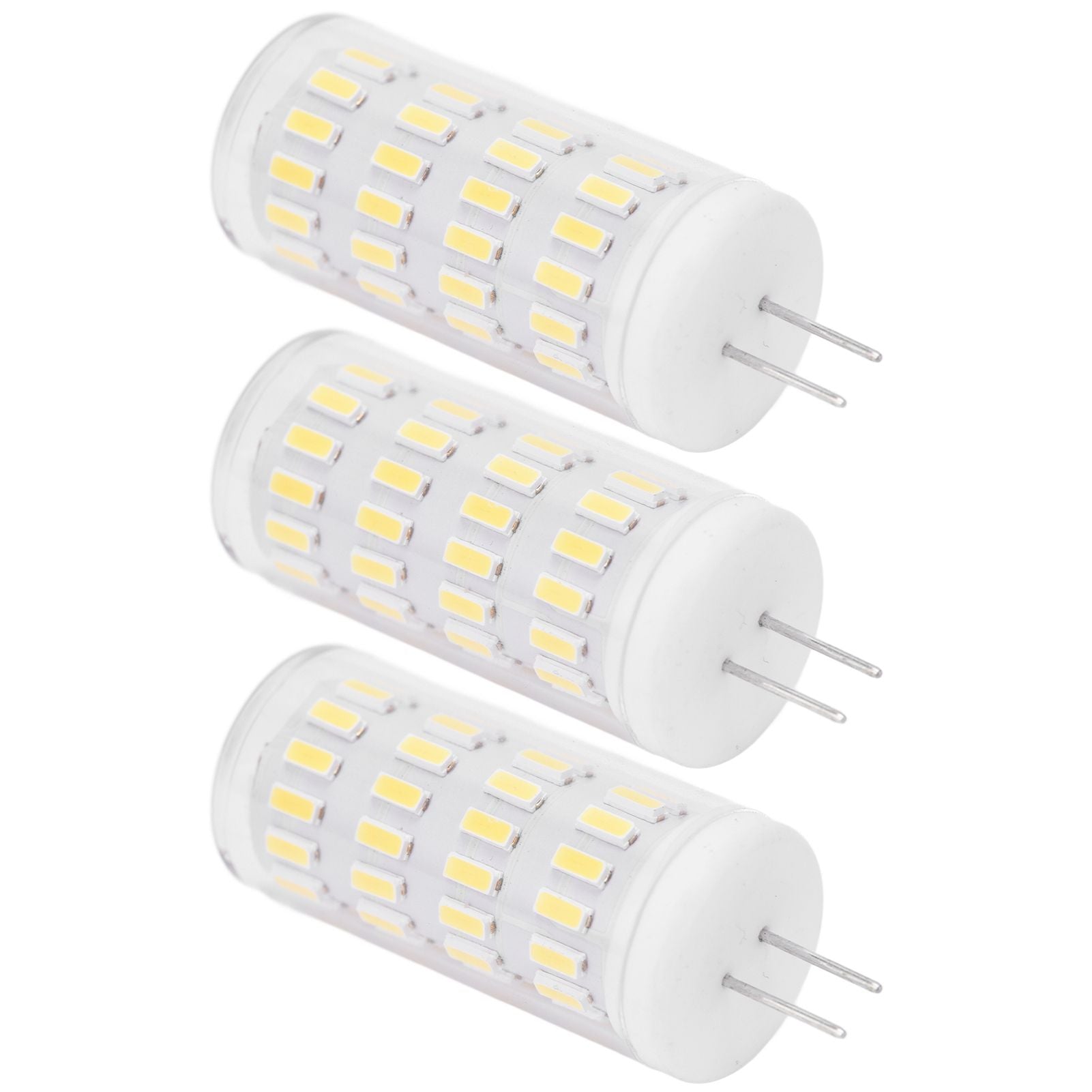 3PCS G4 LED Bulb 5W T3 JC Type Double Pin Base AC DC12‑24V Dimmable Outdoor Landscape BulbWarm Light