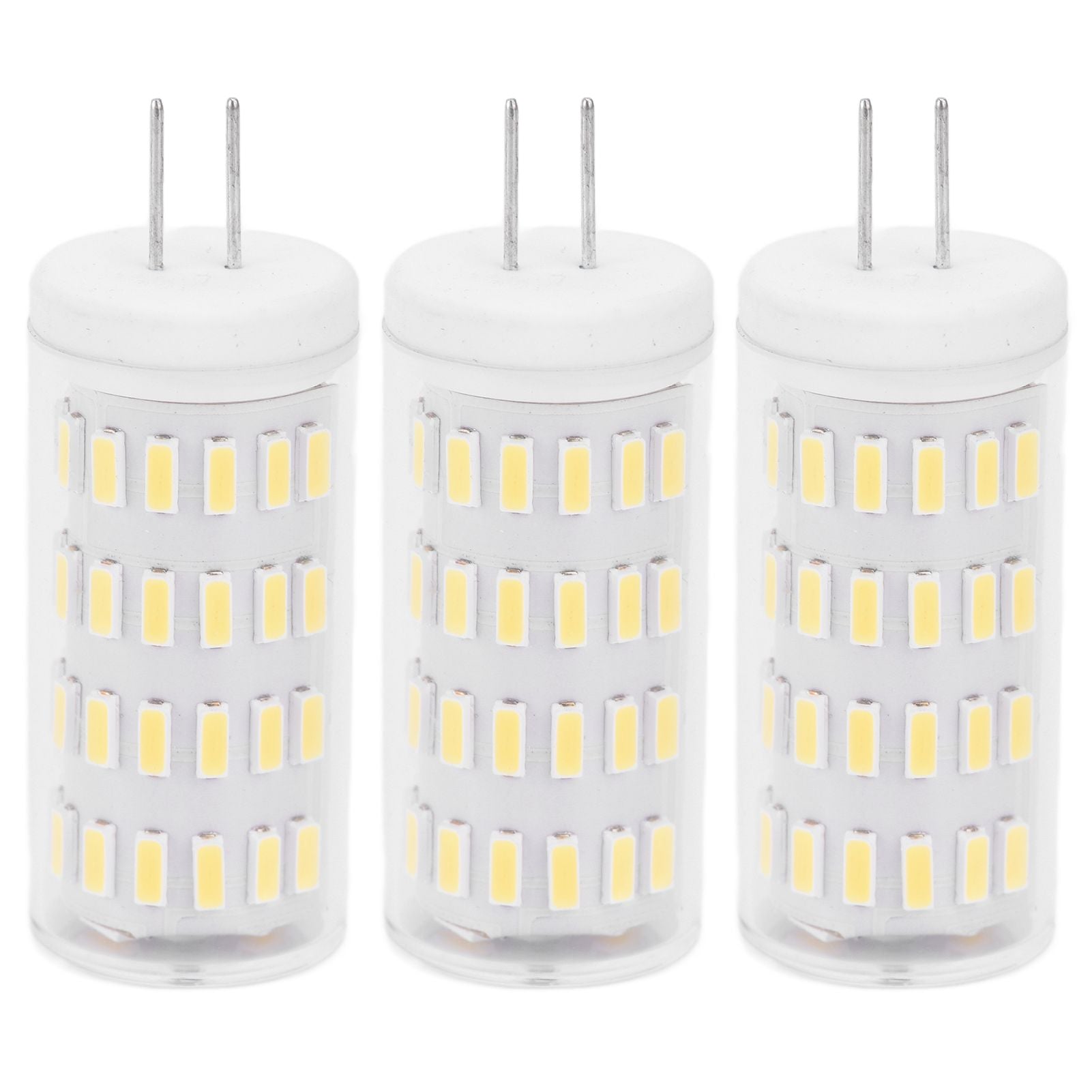 3PCS G4 LED Bulb 5W T3 JC Type Double Pin Base AC DC12‑24V Dimmable Outdoor Landscape BulbWhite Light