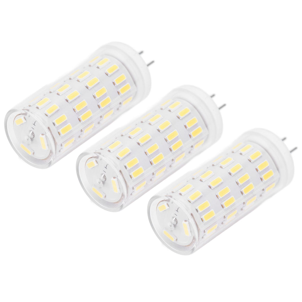 3PCS G4 LED Bulb 5W T3 JC Type Double Pin Base AC DC12‑24V Dimmable Outdoor Landscape BulbWhite Light