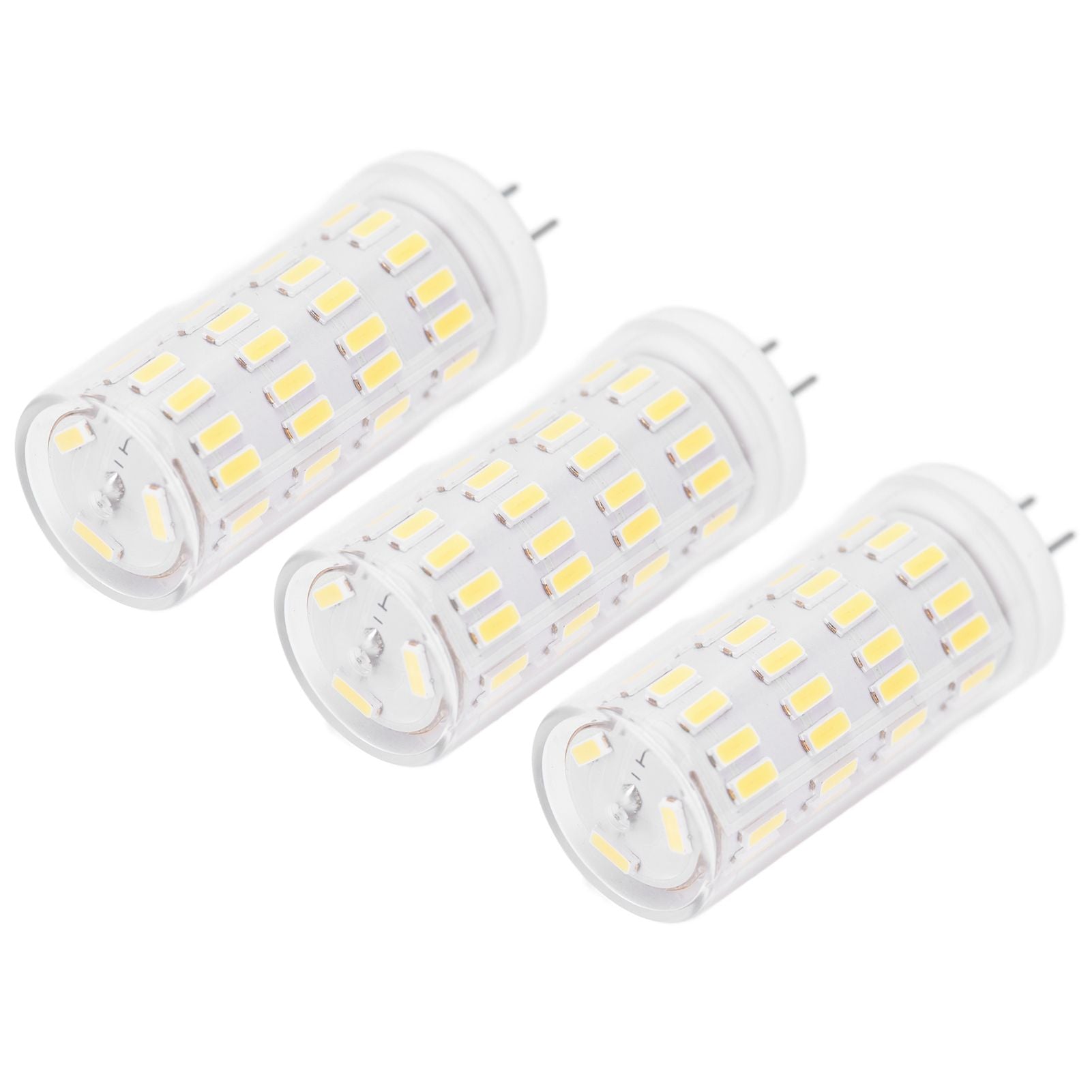3PCS G4 LED Bulb 5W T3 JC Type Double Pin Base AC DC12‑24V Dimmable Outdoor Landscape BulbNatural Light