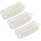 3PCS G4 LED Bulb 5W T3 JC Type Double Pin Base AC DC12‑24V Dimmable Outdoor Landscape BulbNatural Light