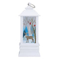 LED Lantern Elk Desktop Warm Light Personalized Christmas Light for Home Bedroom Living Room