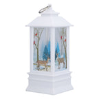 LED Lantern Elk Desktop Warm Light Personalized Christmas Light for Home Bedroom Living Room
