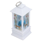 LED Lantern Elk Desktop Warm Light Personalized Christmas Light for Home Bedroom Living Room