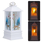LED Lantern Elk Desktop Warm Light Personalized Christmas Light for Home Bedroom Living Room