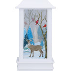 LED Lantern Elk Desktop Warm Light Personalized Christmas Light for Home Bedroom Living Room