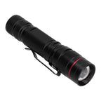 Mini UV Flashlight Telescopic Focusing Portable 365nm Flashlight for Banknote Jade Detection Night Search