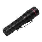 Mini UV Flashlight Telescopic Focusing Portable 365nm Flashlight for Banknote Jade Detection Night Search