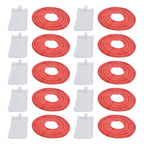 4 Inch Red Paper Lanterns Decorative Round Chinese Lanterns for Birthday Weddings